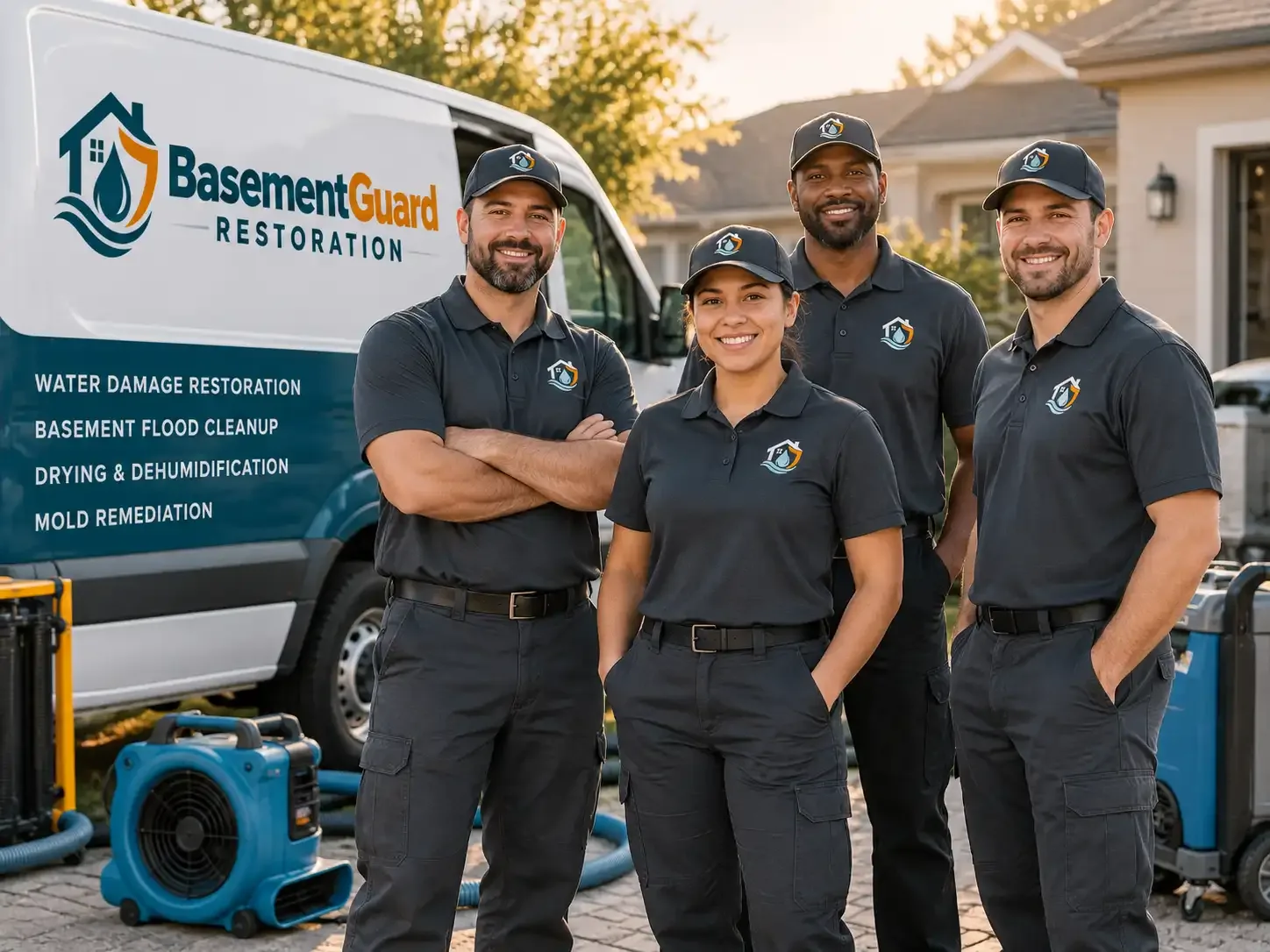 Basement Water Damage Restoration company in Blue Rock, OH